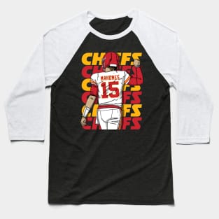 Patrick Mahomes Back Baseball T-Shirt